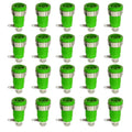20PCS Insulated Safety 32A 4mm Banana Socket Terminal 5 Colors Female Jack Panel Mount Socket Binding Post Wire Connector