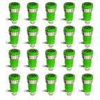 20PCS Insulated Safety 32A 4mm Banana Socket Terminal 5 Colors Female Jack Panel Mount Socket Binding Post Wire Connector
