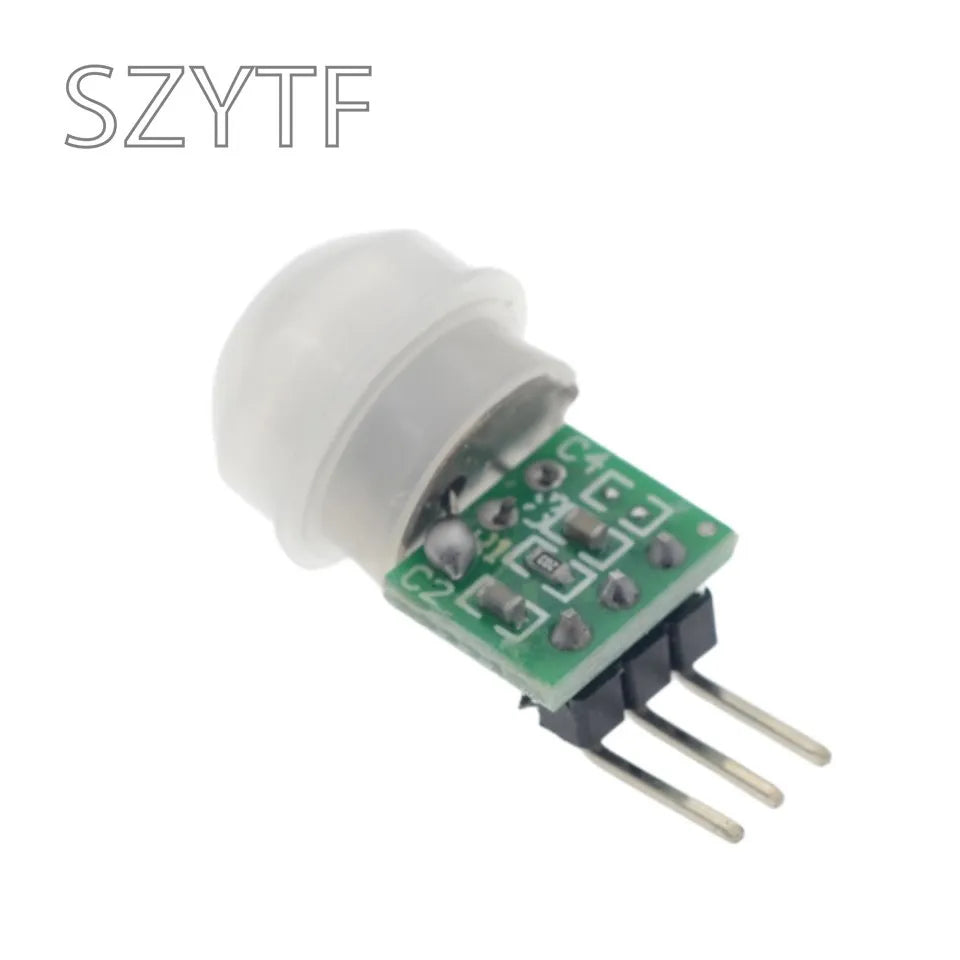 1-50PCS Mini IR Pyroelectric Infrared PIR Motion Human Sensor Automatic Detector Module AM312 Sensor DC 2.7 to 12V
