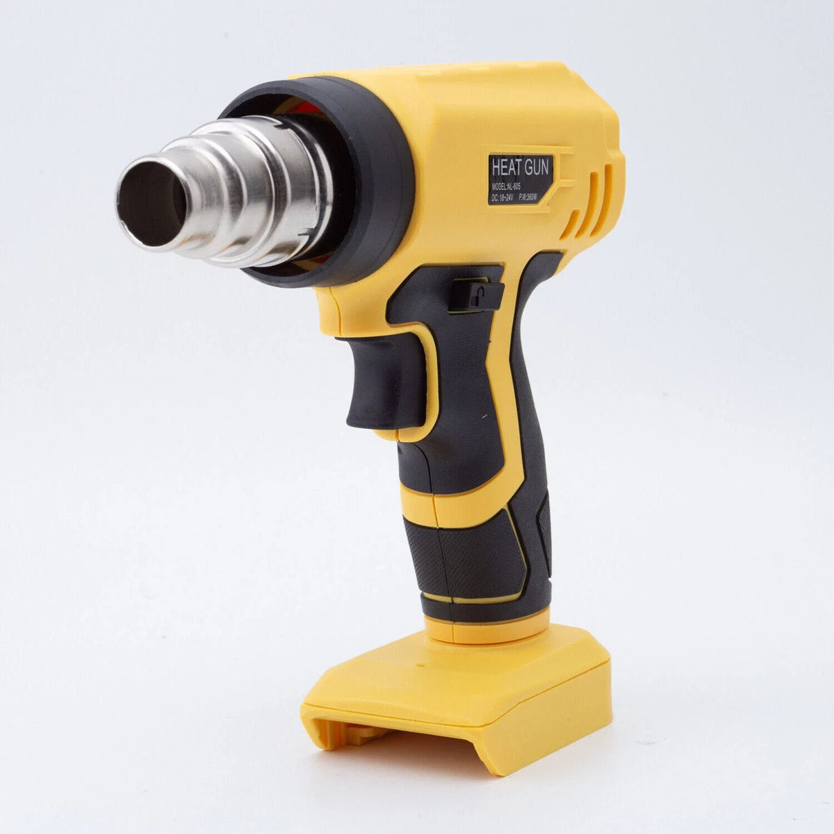 360W Portable Cordless Heat Gun Hot Air Gun With 4 Nozzle For Dewalt 20V Max Li-ion Battery Heating Equipment Power Tools