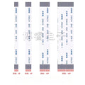 10Pcs 4Pin 5/6/7/8/9/10/15/20/30/40 Pin FFC FPC AWM 20624 80C 60V VW-1 0.5mm 1mm Pitch Flat Flexible Cable 5/10/15/20/25/30/40cm