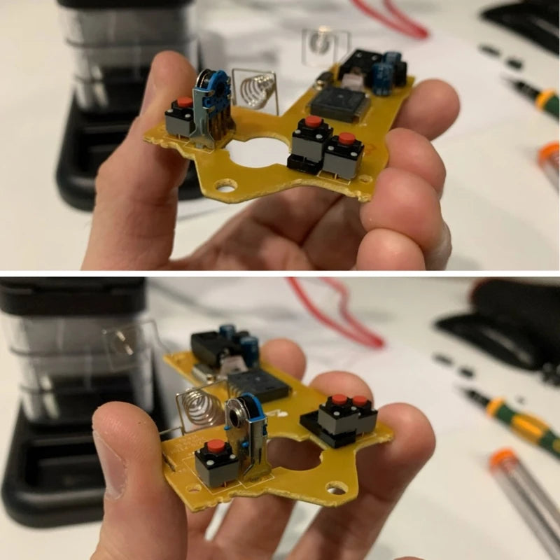 5PCS Kailh Mute Button 6x6x7.3mm Square Silent Switch Mouse Micro Switch Repair Parts Replace Rectangle Micro Switch