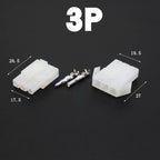2/5 Sets Large Tamiya Connector Kit (6.2mm Pitch), 1-9 Pin Male Female RC Battery Plug for Drone & Car