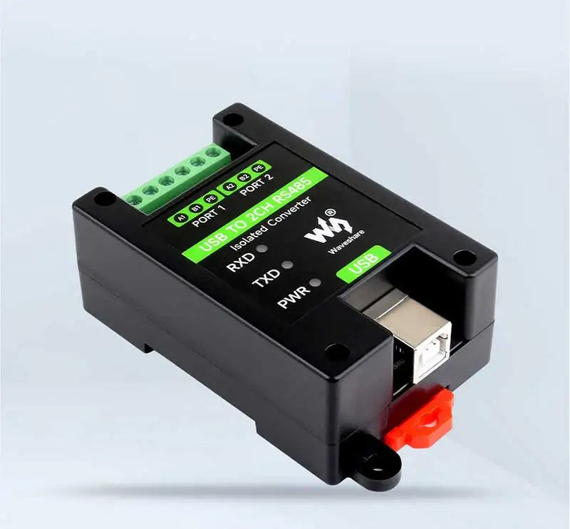 Waveshare USB TO RS485 2CH Converter FT2232HL Grade Isolated Converter