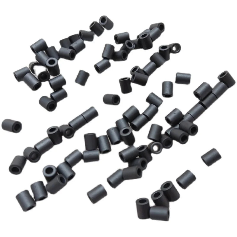 200pcs Hollow Ferrite Hole Beads 3.5*3*1.5 4*2*2 mm anti-interference Cores EMI Filter Ring Nickel Zinc Through Flux