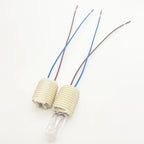 4pcs G9 Light Socket Halogen CFL LED Lamp Bulb Base Holder Fixture with 10CM wire CE VDE
