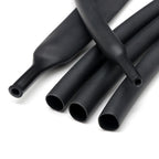 4:1 Double Wall Adhesive Heat Shrink Tubing Black Polyolefin Glue Lined Tube Waterproof Wire Cable Protective Sleeve Dia 4-52mm