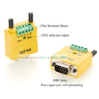 DB9 Male RS232 to RS485 RS422 Adapter Converter D-Sub DB9 RS232 to RS485 RS422 Converter RS232 to RS422 Serial Port Converter