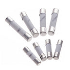10PCS 0.1A 0.25A 0.5A 1A 1.5A 6X30MM 5X20MM Fast Blow Ceramic Fuse 5*20mm 250V 2A 2.5A 3A 3.15A 4A-30A Slow Break The Fuse Tube