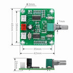 DIY Wireless Speaker Amplifier Board 5W*2 XH-A158 Ultra Clear Bluetooth 5.0 Power Amplifier Board Pam8403 Small Power