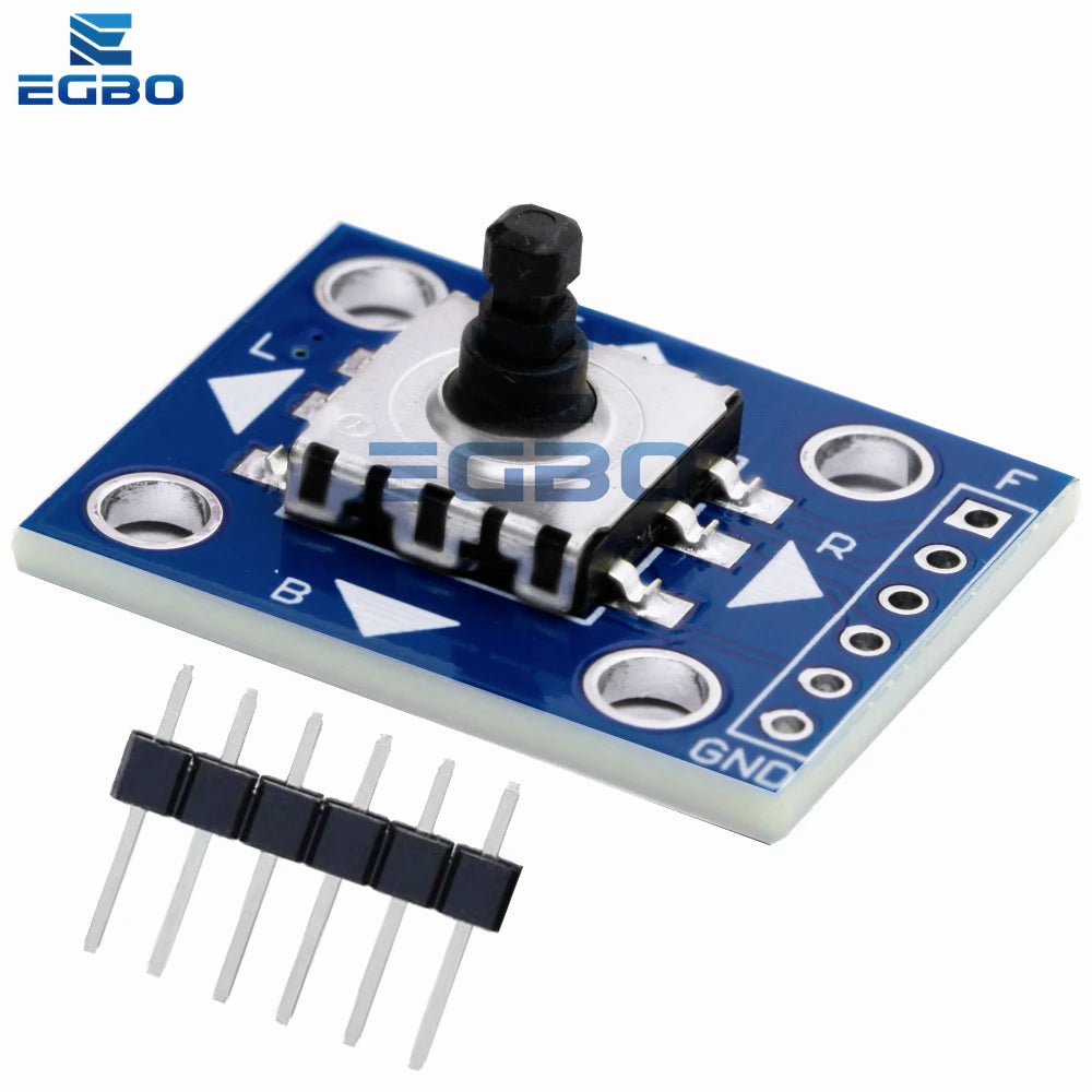 EGBO 5D Joystick & 5-Way Navigation Button Module w/Mechanical Switch for Arduino/STM32 - DIY Robotics/Game Controller Parts