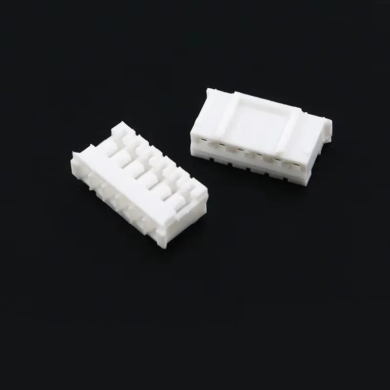 100PCS JST PH 2.0 2P 3P 4P 5P 6P 7P 8P 9P 10P 11P 12 Pin Header PH2.0 2mm Connectors Leads PH-AW PH-Y Curved Pins Male Shell