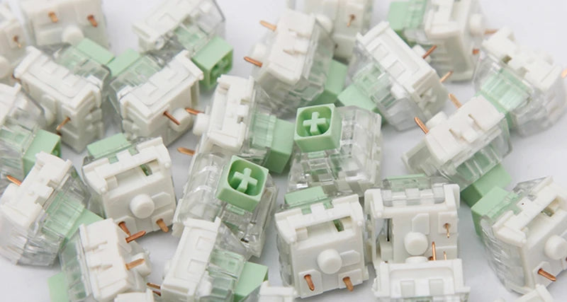 Kailh Box Jade Navy Keyboard Switch Clicky Tactile Switches For DIY Mechanical Keyboard SMD MX 3Pin Switchs Customize Gamer PC