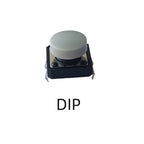 10Sets 12x12mm Momentary Tact Switch Add Plastic Caps Height 9.2mm Push Button Switch 4PIN SMT DIP PCB Mounting Button