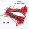 10Pair 22AWG JST 2Pin Connector Cable Pitch 2.54mm JST Male Female Jack Soft Silicone DIY RC Battery Wire Connectors 10/15/20CM
