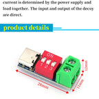USB-C PD Trigger Board Module PD/QC Decoy Board Fast Charge USB Type-c to 12v High Speed Charger Power Delivery Boost Module