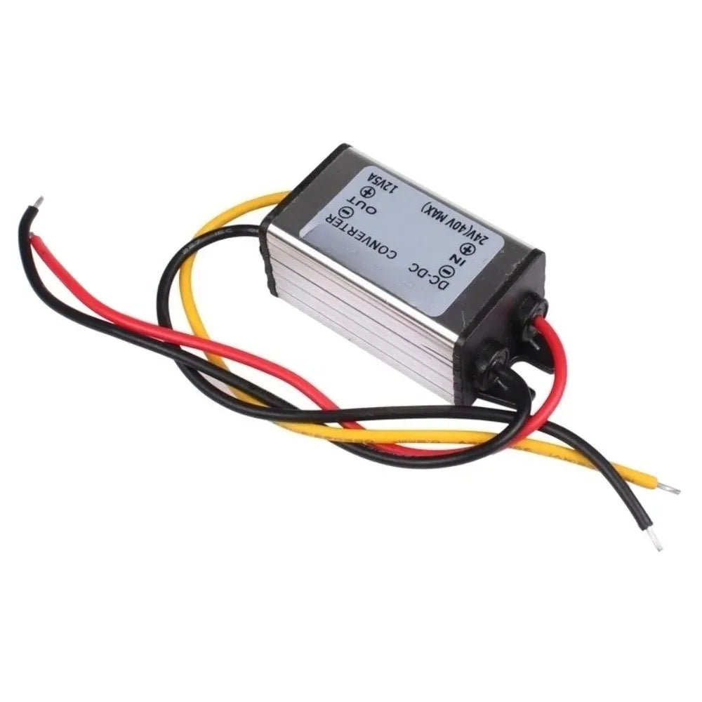 DC 24V To 12V 5A 60W Regulator Power Supply Module Buck Transformer Step Down Voltage Converter for Golf Cart Truck Waterproof
