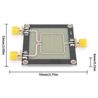100-2700MHz RF Power Splitter 25W 2-Way Divider Low Insertion Loss Microstrip Power Divider High Gain RF Combiner