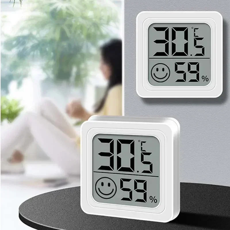 1/3/4/6 PCS Mini LCD Digital Thermometer Hygrometer Indoor Room Temperature Humidity Meter Sensor Gauge Weather Station Set