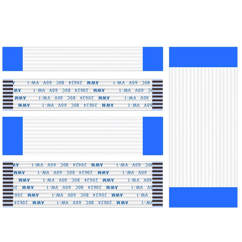 1.25mm Pitch FPC FFC Ribbon Flexible Flat Cable 4/5/6/8/10/11/12/13/14/15/16/17/18/19/20/21/22/23P/24/25/26/28/30P 100/200/300MM