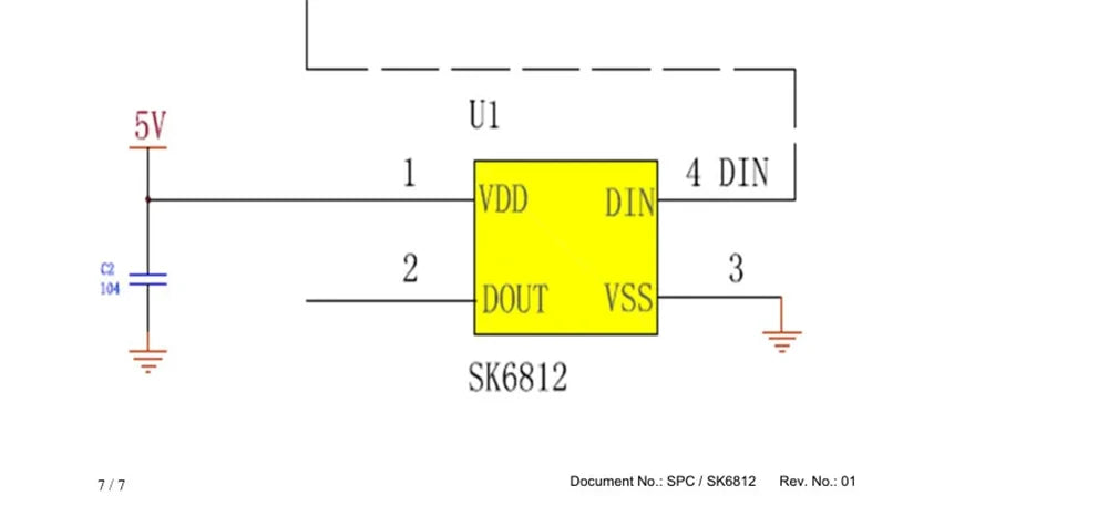 Individually Addressable SK6812 Mini 3535 5050 SMD RGB LED Chip Digital Pixels White/Black as WS2812B Leds DC5V 2~1500Pcs