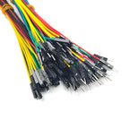 50-300pcs Breadboard Dupont Cable For Arduino Line 2.54mm Male Female Dupont 10cm 20cm 30cm Jumper Wire  DIY 1P Connector