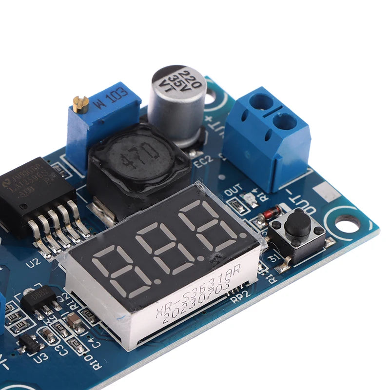 LM2596 DC-DC Adjustable Step-down Module With Digital Display Voltmeter Display LM2596S Voltage Regulator