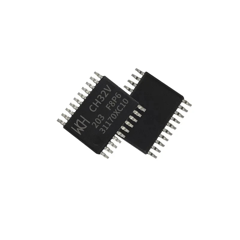 10Pcs/lot WCH CH32V203 32V203F8P6 CH32V203F8P6 Microcontroller Enhanced low-power 32-bit RISC-V core MCU