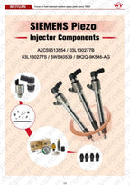 Fuel Injector Repair Kit, For Siemens Injector VDO 03l130277b, A2C59517051,A2C8139490080,A2C59515264, 1830741C93, CK4Q-9K546-AA
