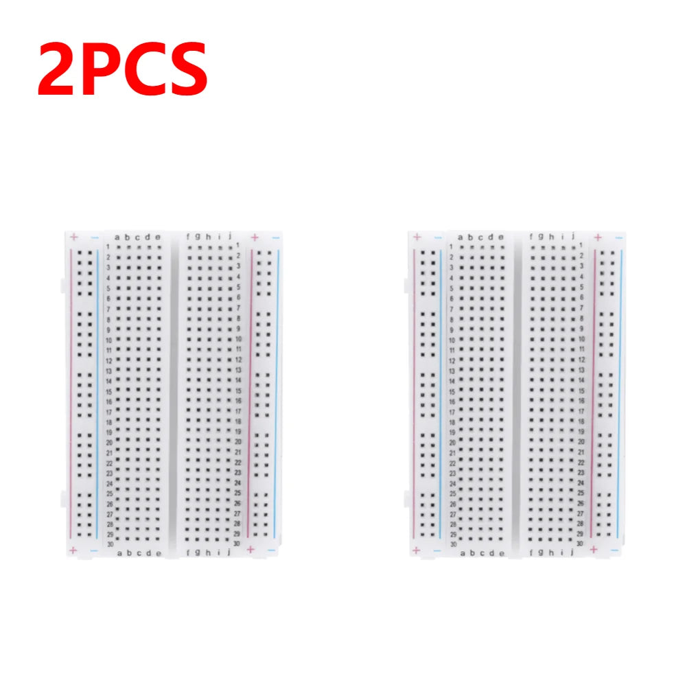 400 Tie Points Solderless PCB Breadboard Mini Universal Test Protoboard DIY Bread Board Bus Test Circuit Board For arduino