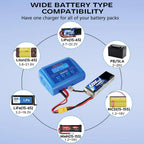 HTRC IMAX B6 AC 80W 6A Digital LCD Balance Charger for Lipo LiFe NiMh NiCd RC Drone Car Battery