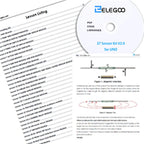 ELEGOO UNO Project Basic Starter Kit with Tutorial and UNO R3, Compatible with Arduino® IDE — DIY Electronic Kit