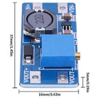 10PCS MT3608 DC-DC Step Up Converter Adjustable Booster Power Supply Module Voltage Regulator 2A Max 2V-24V To 5/9/12/28V