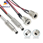 DC-099 DC Power Male Female Jack Charging Socket Jack With Cable Male Female Power Plug Connector Male Female Connector Adapter