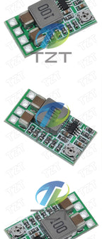 1/5PCS Mini DC-DC 12-24V To 5V 3A Step Down Power Supply Module Voltage Buck Converter Adjustable 97.5% 1.8V 2.5V 3.3V 5V 9V 12V