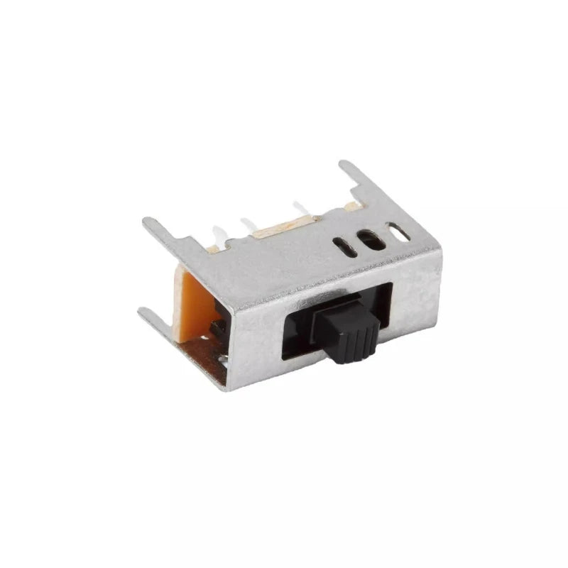 5PCS SS23D03G5 Small sliding toggle switch Double row vertical 3-gear 8-foot handle height 5mm with fixed bracket 2P3T