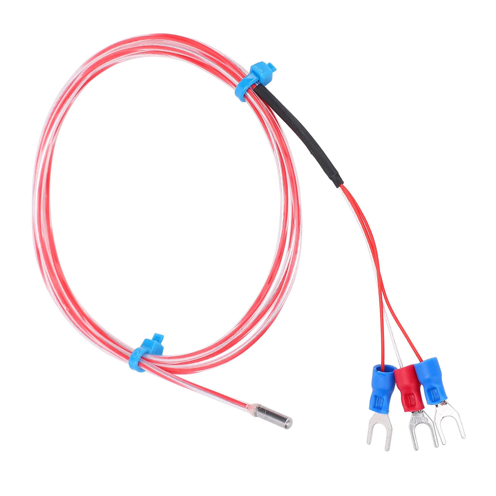 Temperature Sensor Thermistor Waterproof Probe 3 X 20mm Temperature Sensor Probe 50 To +300℃ PT100 Temperature Sensor