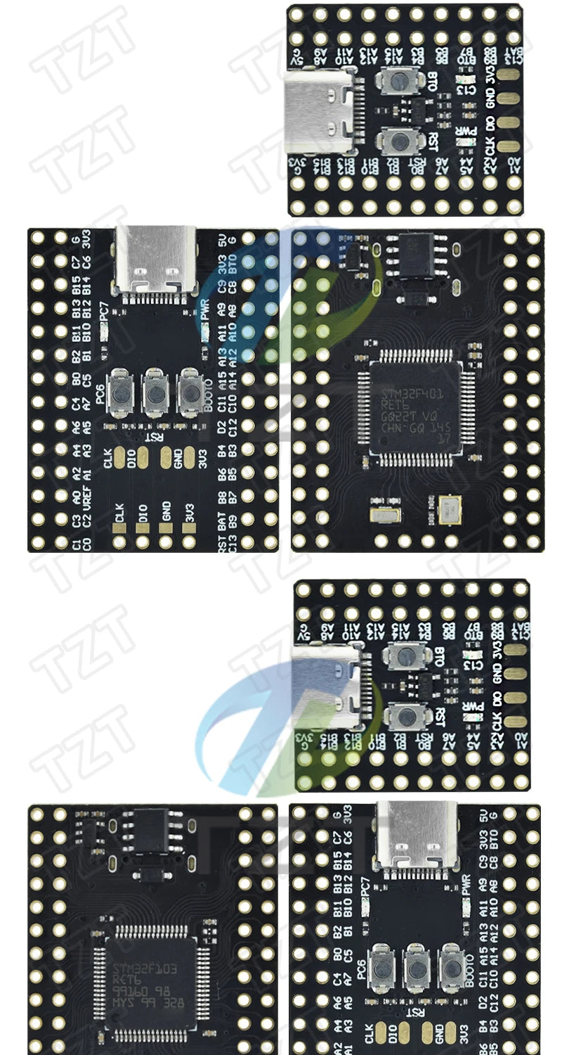 STM32F103C8T6/RCT6 STM32F401RET6 CH340 development board Microcontroller Core Board ARM Architecture Minimum system correx-M3