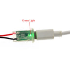 1-10PCS 2Pin LED light USB-C Connector Type-C Waterproof with PH 2.0 nut locking Panel mounting TPC Fast Charging jack port