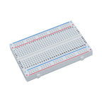 Stock MB102 Breadboard 400 830 Point Solderless PCB Bread Board Test Develop DIY for Arduino Laboratory SYB-830