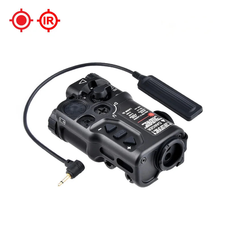 Airsoft CNC IR Laser Sight RAID CQBL PEQ PERST NGAL OGL DBAL IR Device Metal Material  Red, Green, Blue Laser IR Laser 20mm Rail