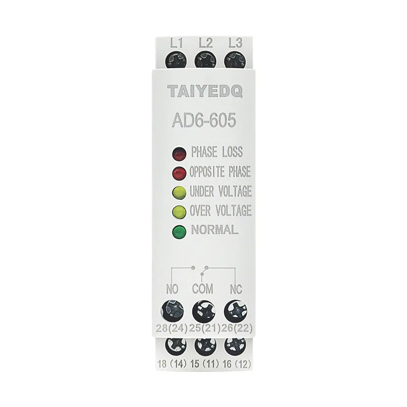 Multifunctional Phase Sequence Protection Relay Overvoltage Undervoltage Phase Failure 380V 200-500VAC