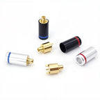 MMCX Male Plug Earphone Headphone Jack MMCX Connector for UE900 SE535 SE215 W10 W20 W30 DIY Accessories Black/Silvery