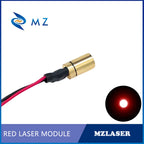 Compact Red Dot Laser Diode Module 650nm D6mm 0.5mW 1mW 5mW 10mW 3V Industrial Grade Spot Laser for Positioning Professional Use