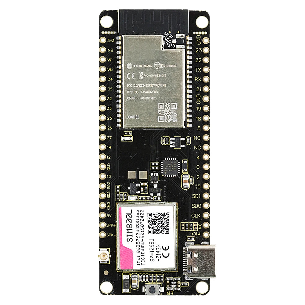 SIM800L GSM GPRS Module for ESP32 Development Board WiFi Bluetooth Modules SIM Antenna SIM Card Type-C DC3.6-5V