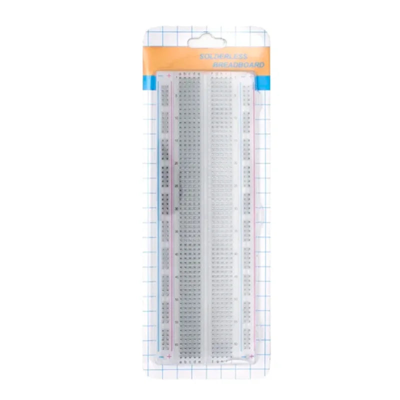 MB-102 MB102 Breadboard 400 830 Point Solderless PCB Bread Board Test Develop Dupont line DIY for arduino laboratory SYB-830