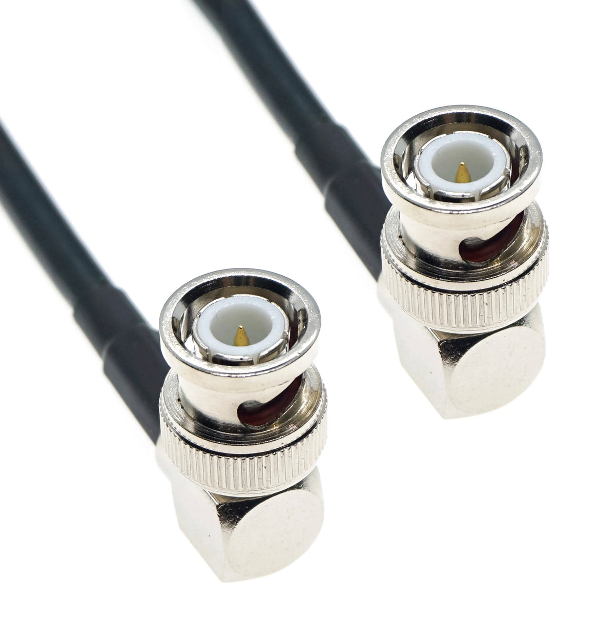 RG58 BNC Male Female to BNC Male Female Jack Plug Right Angle Connector RF Coax Coaxial Cable Wire Pigtail Jumper Extension cord