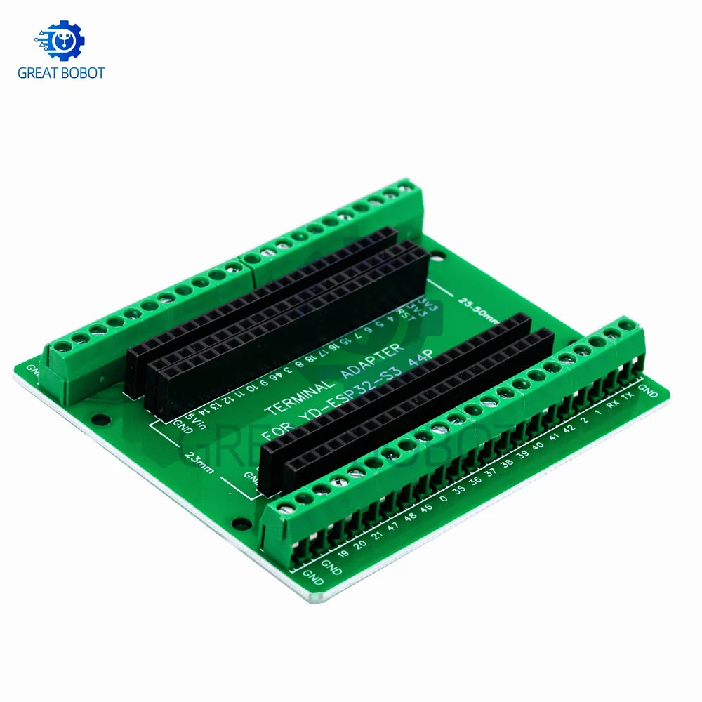ESP32-S3 Development Board with Expansion Adapter Kit, IPEX 2.4 GHz Wi-Fi and Bluetooth Module, MCU ESP32-S3WROOM-1 N16R8