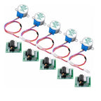 3/50Set 28BYJ-48 ULN2003 5V Stepper Motor + ULN2003 Driver Board Suitable for Arduino Driver Test Module Stepper Motors DIY Kit