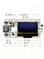 Heltec V3 WiFi LoRa 32 ESP32 LoRa WiFi BLE OLED Low Power IoT 863-928MHZDev-Board Kit Meshtastic MeshCore Arduino Supported